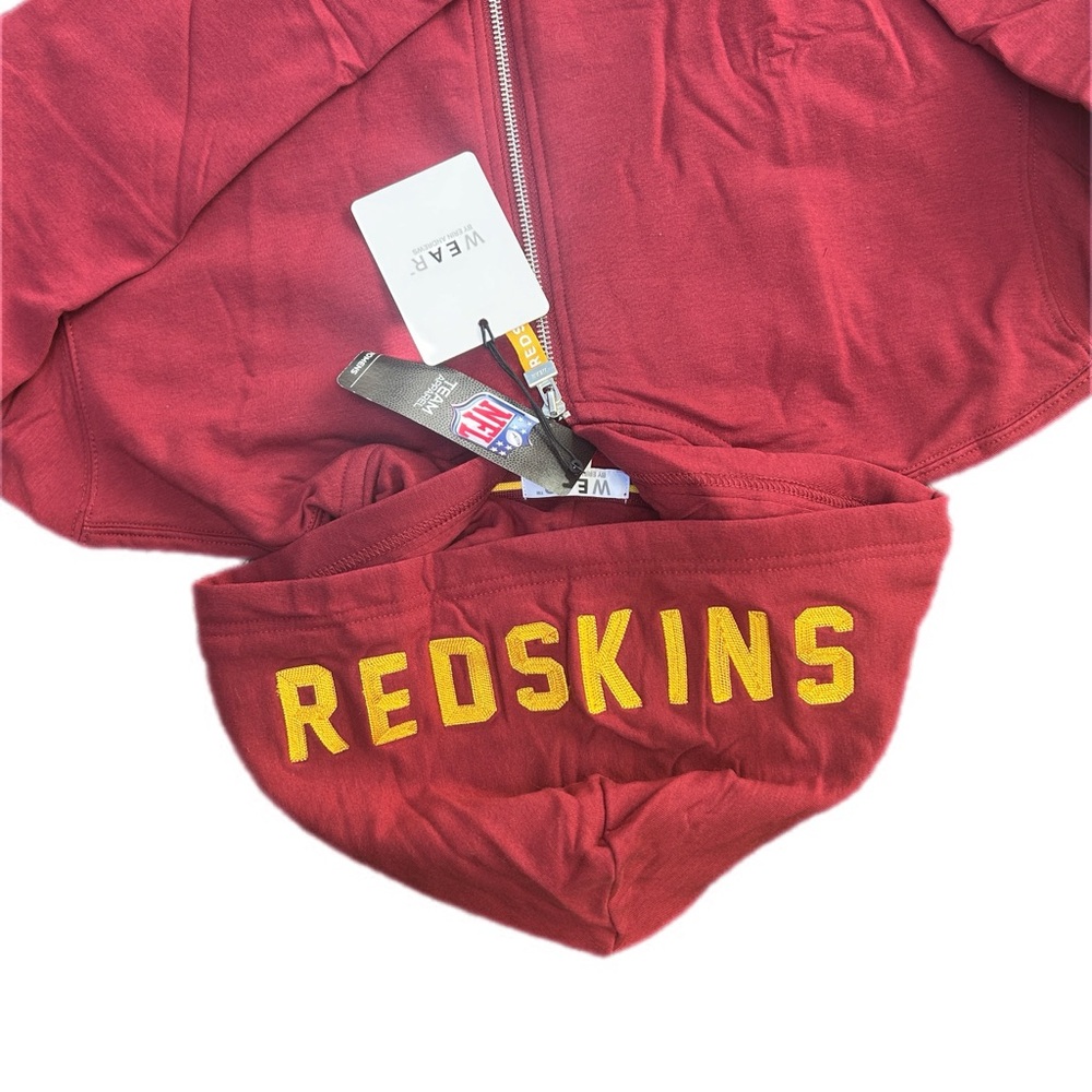 NFL Women's Redskins Zip-Up Hoodie - Picture 3 of 4